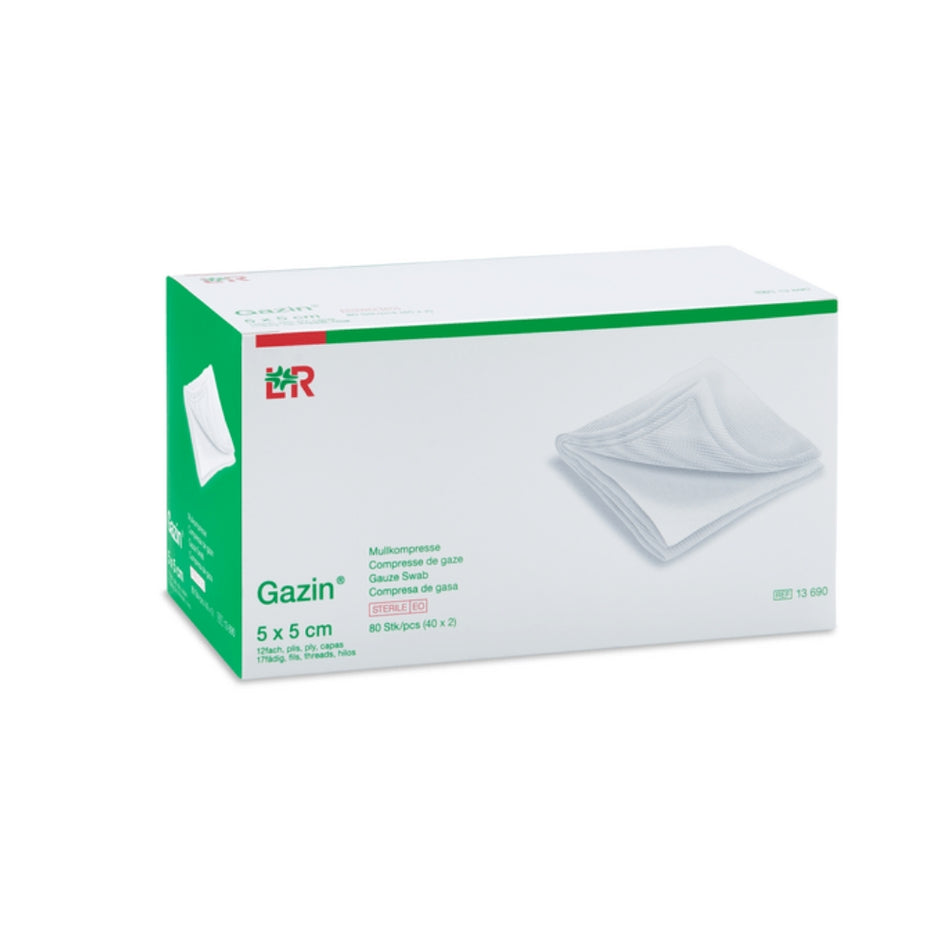 GAZIN Mullkomp. steril 12-fach