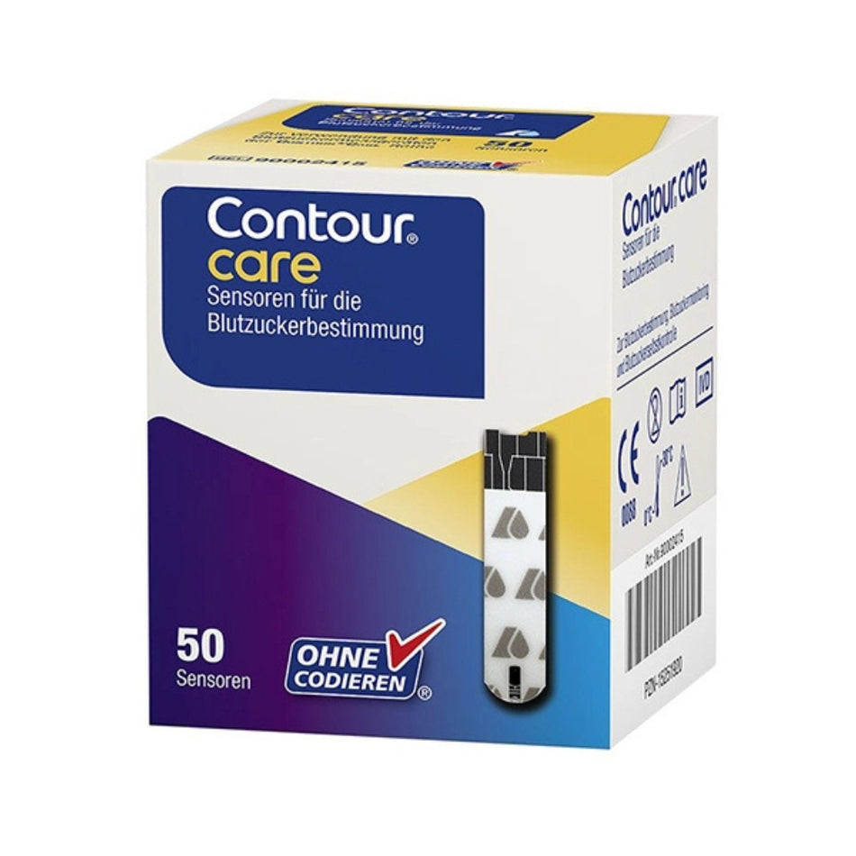 Contour Care Glukose-Teststreifen 50 Stk. / Packung