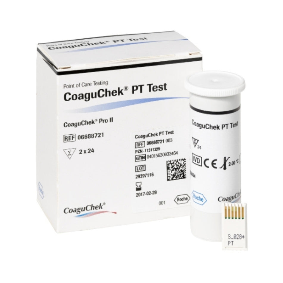 Roche CoaguChek PRO II PT Teststreifen