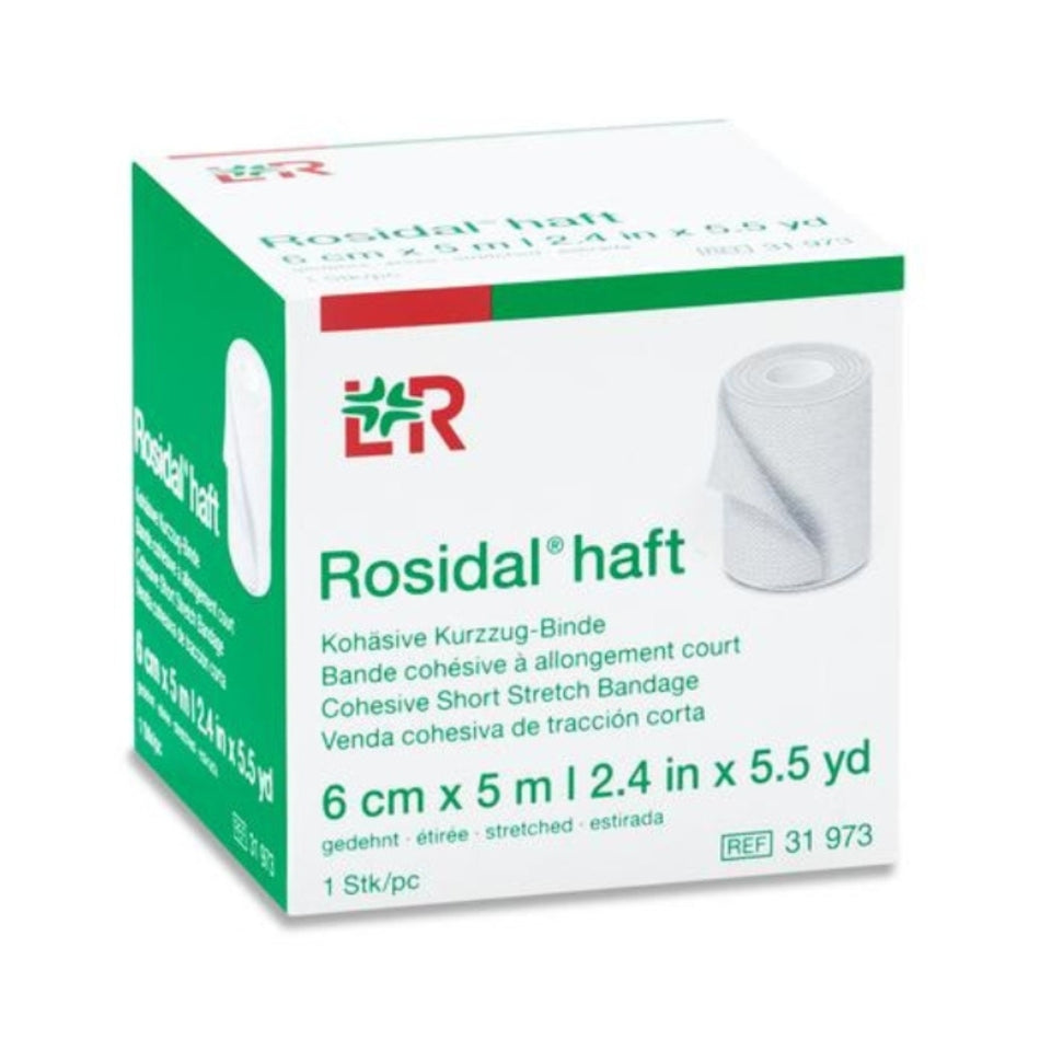 Rosidal® haft Kurzzugbinde hautfarben, kohäsiv