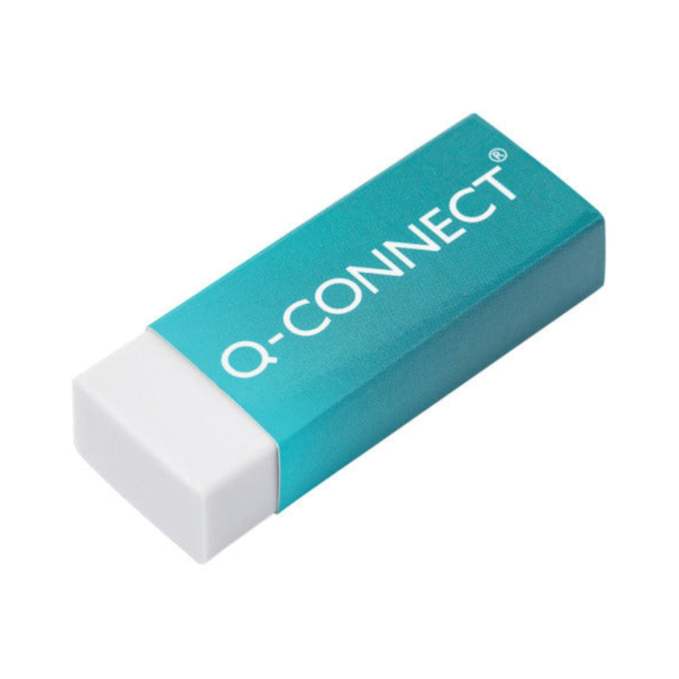 Q-CONNECT Plastikradierer, weiß