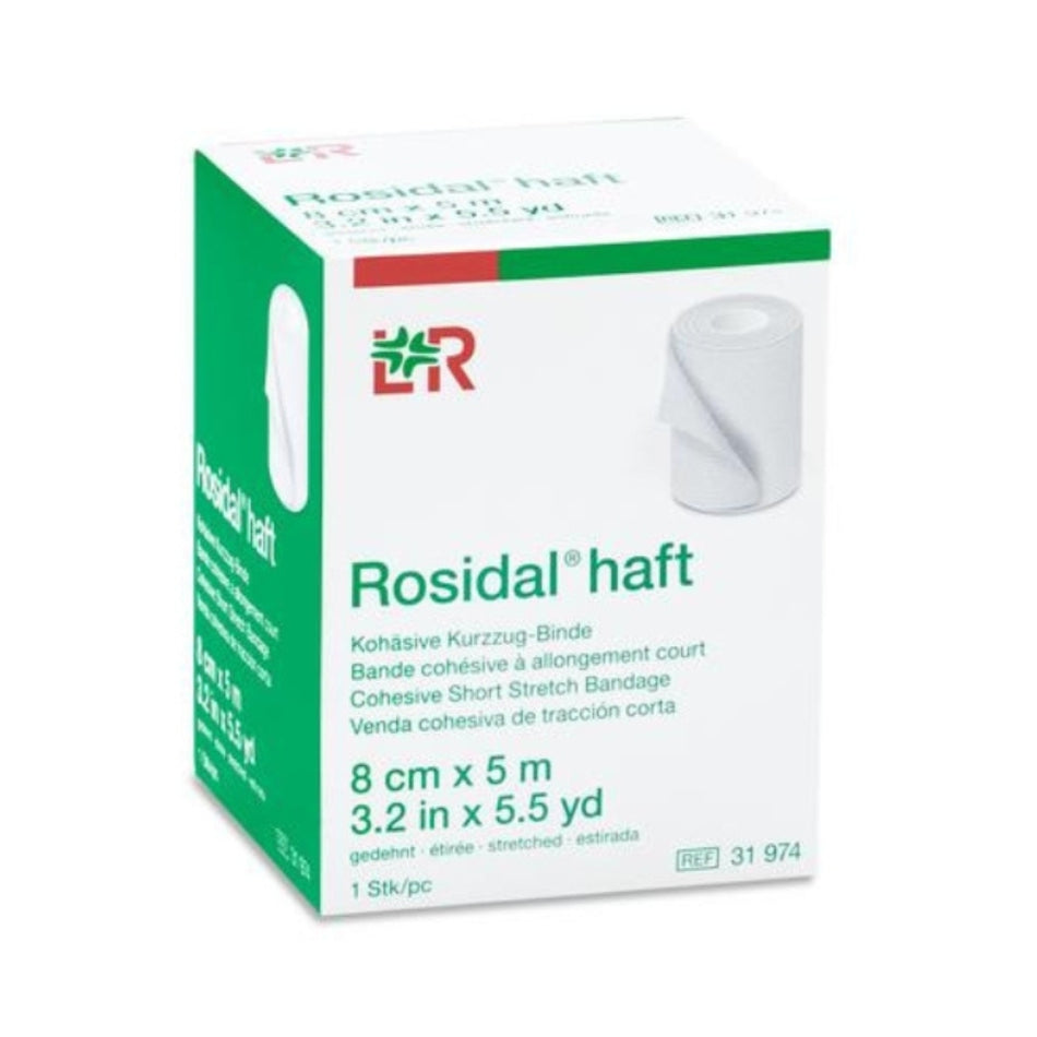 Rosidal® haft Kurzzugbinde hautfarben, kohäsiv