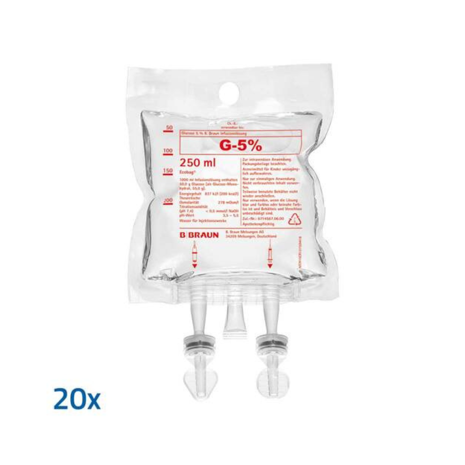 B. Braun Glucose 5 % Ecobag