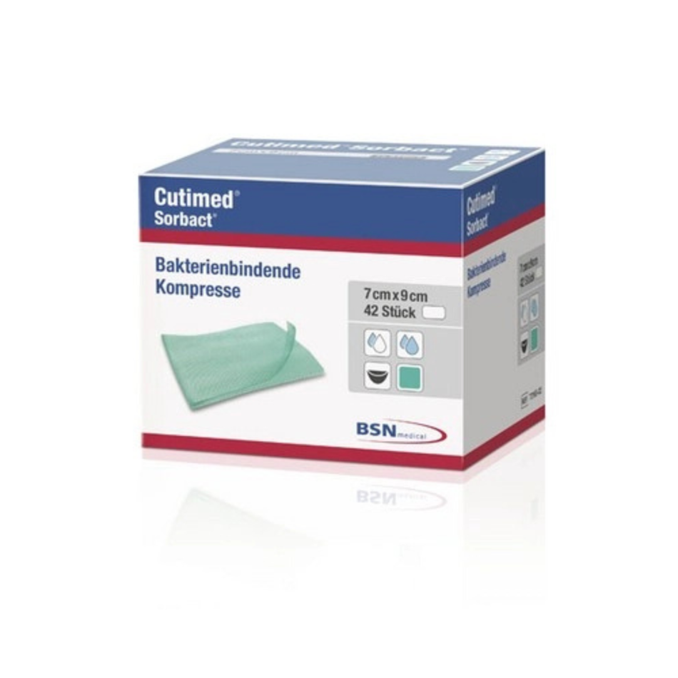 Cutimed® Sorbact® Saugkompresse, latexfrei