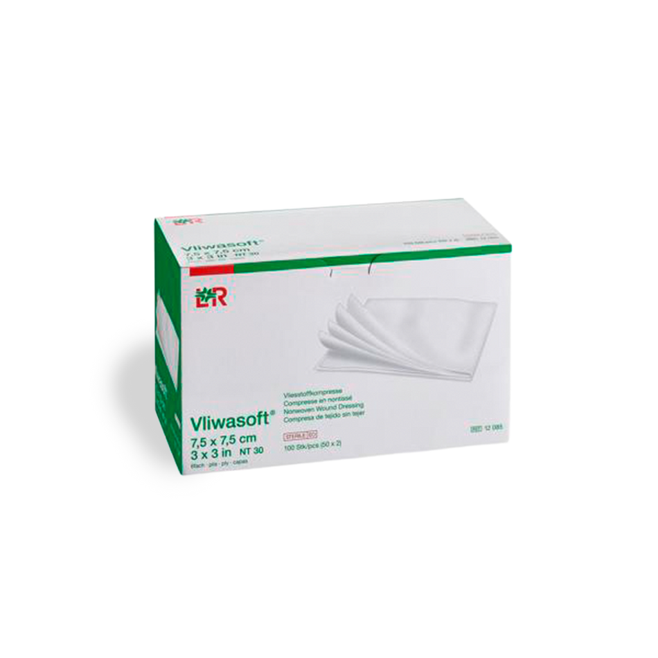 Vliwasoft® Vlieskompressen, 6-lagig, steril